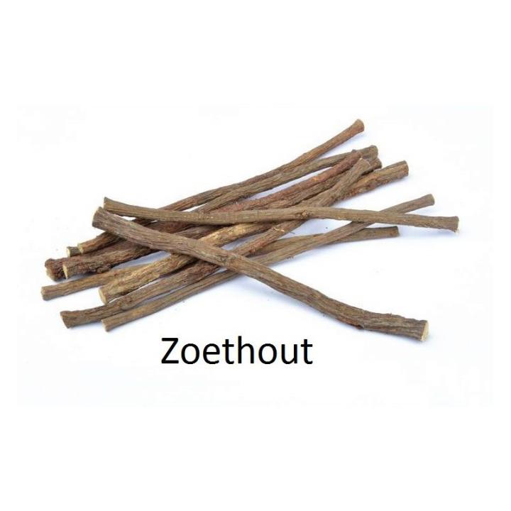 Zoethout stokken heel CA.100 G