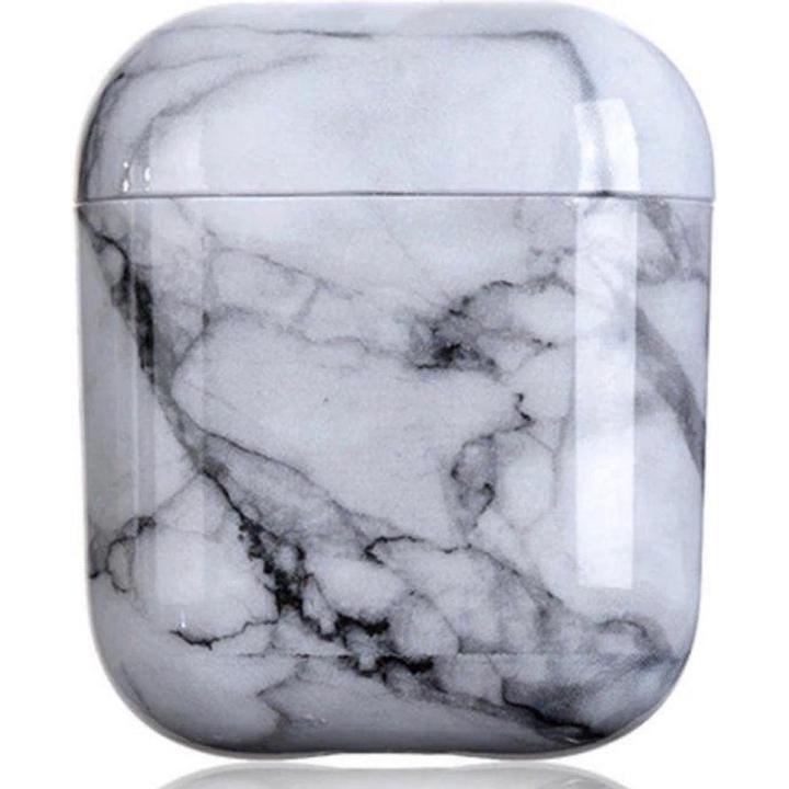 AirPods Case "Grey Marble" - Airpods hoesje - Airpods case - Airpod case - Airpod hoesje