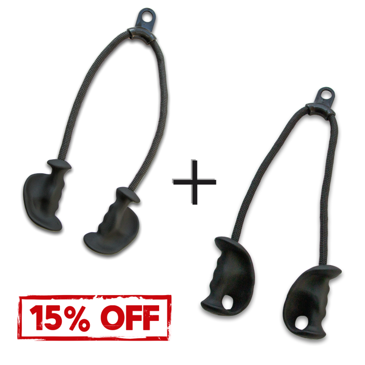 Combi Set | Bicep / Tricep training | Tricep touw | Fitness | Bicep touw | Sportschool | Bizon Fit