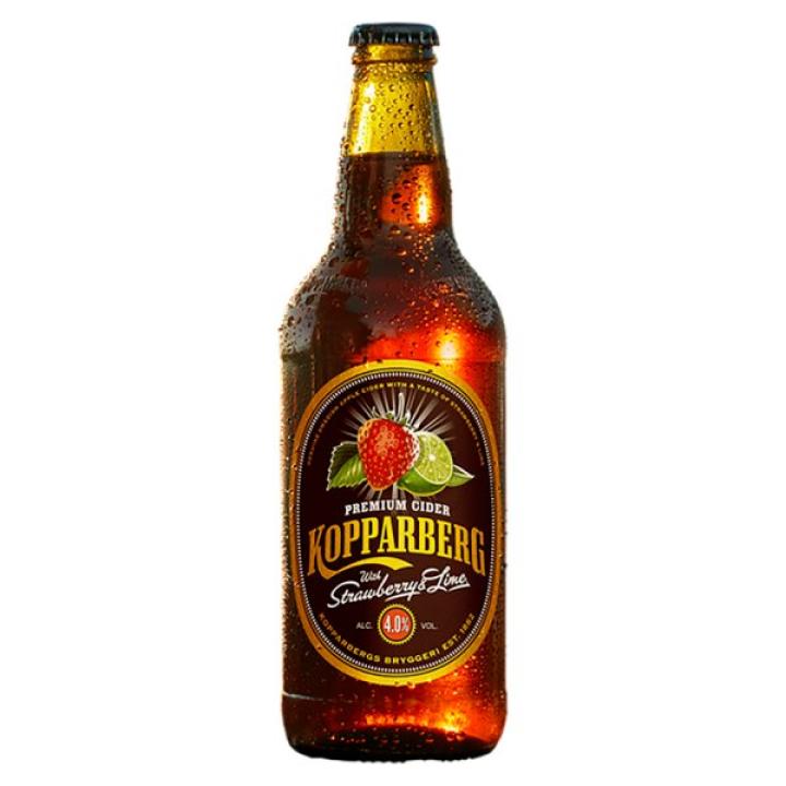 Kopparberg strawberry and Lime