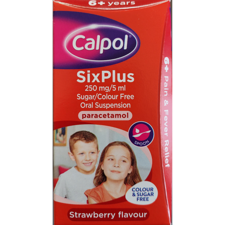 Calpol Six Plus Sugar Free 60ml