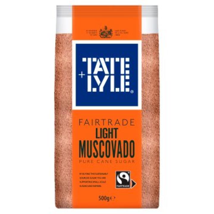 Tate & Lyle Light Muscovado Pure Cane Sugar 500g