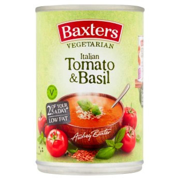 Baxters Vegetarian Italian Tomato and Basil Soup 400g