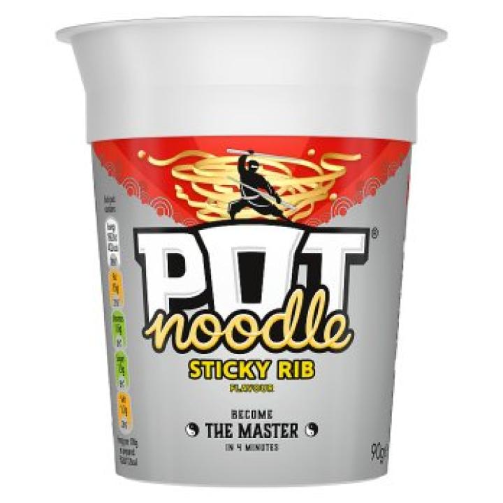 Pot Noodle Sticky Rib, 90g