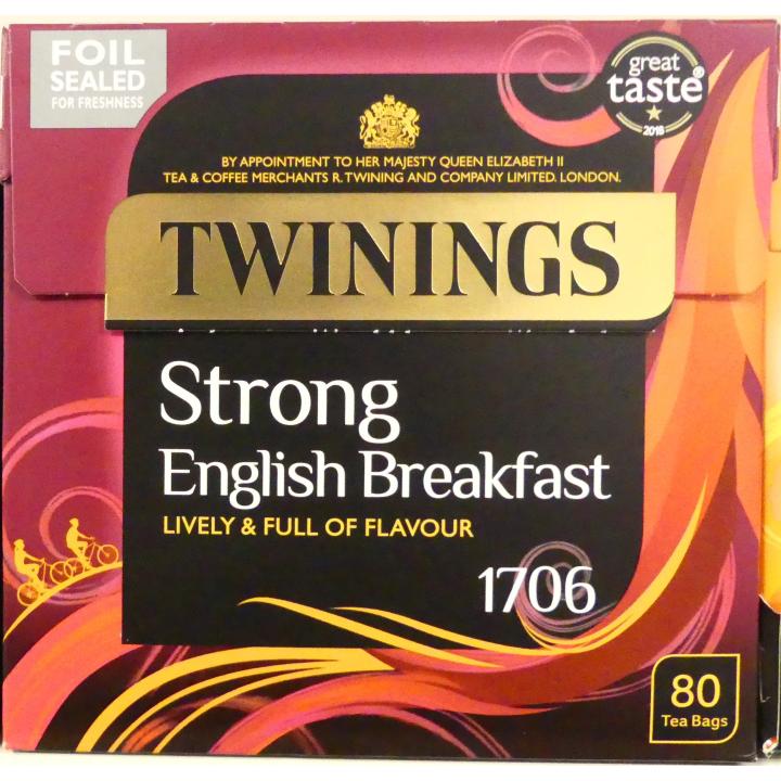 Twinings Strong Breakfast Tea 80s