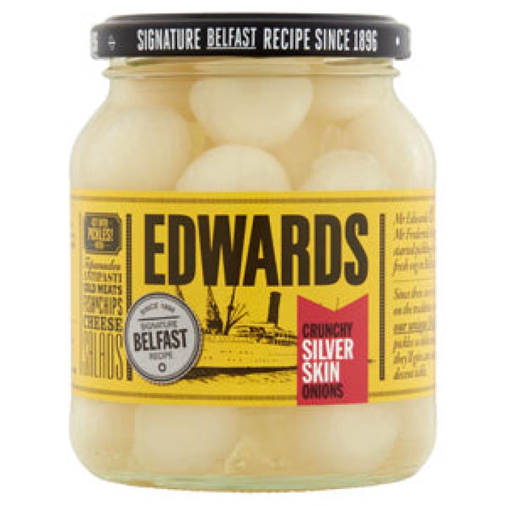 Edwards Silverskin Onions Pickled, 350g