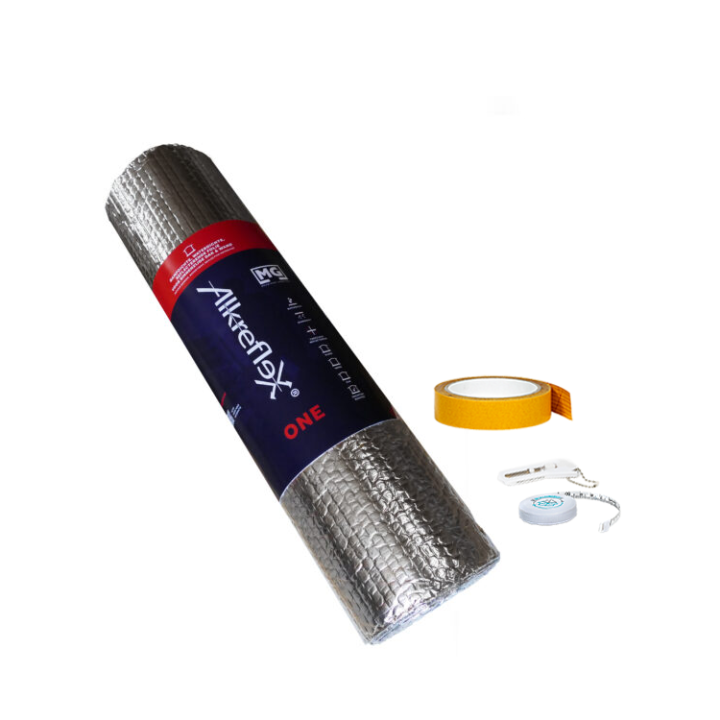 RadiatorfolieKit | professionele Alkreflex® one 5mx0,6m, dubbelzijdige tape