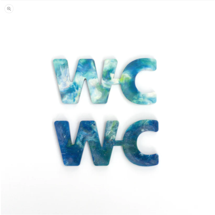 WC-bordje gerecycled plastic