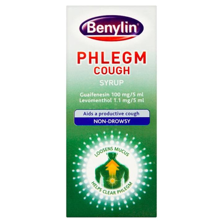 Benylin Phlegm Cough Syrup 125ml