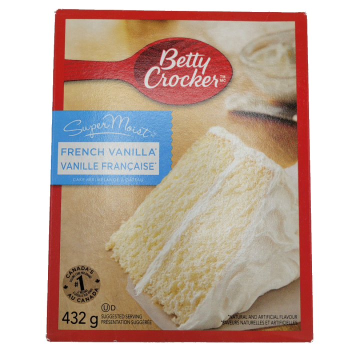 Betty Crocker Super Moist French Vanilla 432g