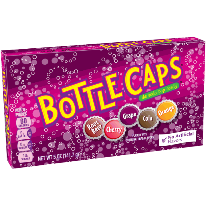 Wonka Bottlecaps box, 141.7g