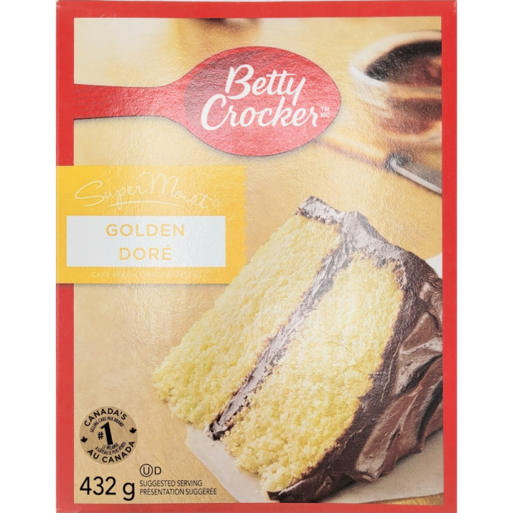 Betty Crocker Super Moist Golden Vanilla Cake 423g