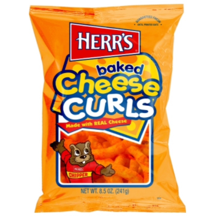 Herr's Baked Cheese Curls 199g