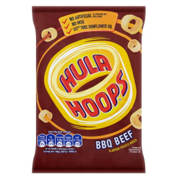 Hula Hoops BBQ Beef 70g