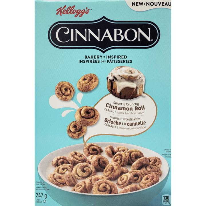 Kellogg's Cinnabon Cinnamon Roll Cereal