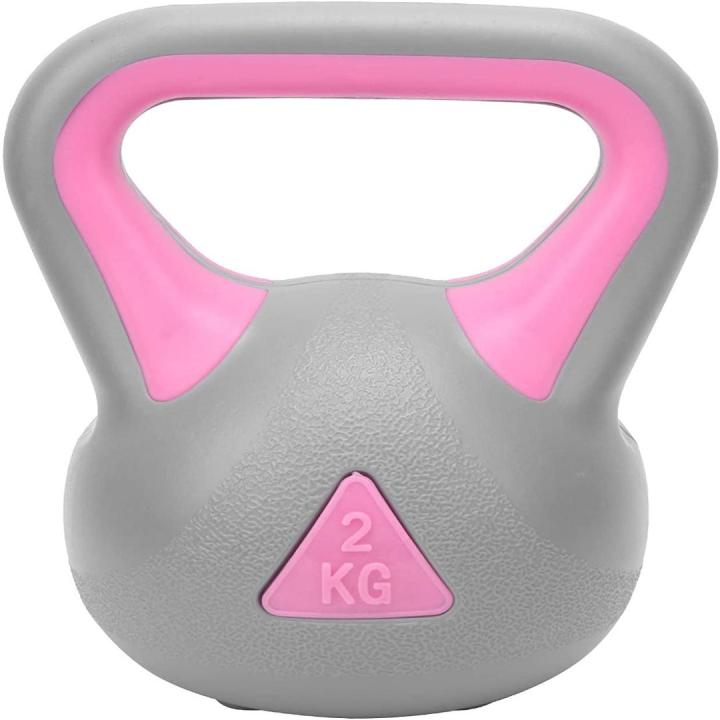 Ontdek de kracht van kettlebell fitness oefeningen - Grijs Roze