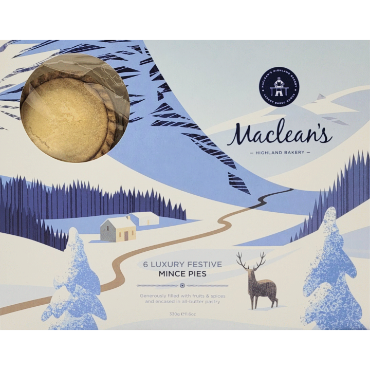 Maclean's Festive Mince Pies, 330g