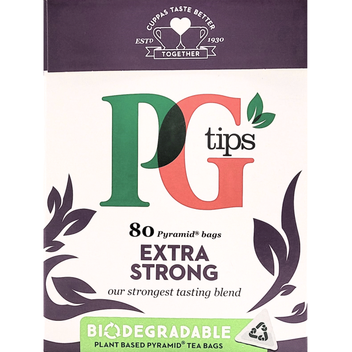 PG Tips Extra strong, 80 bags