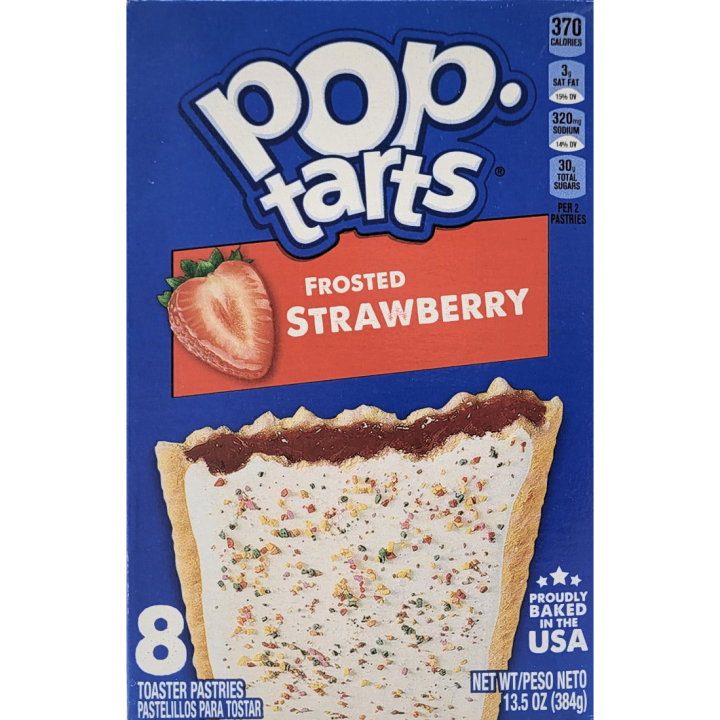 Pop Tarts Frosted Strawberry 384g