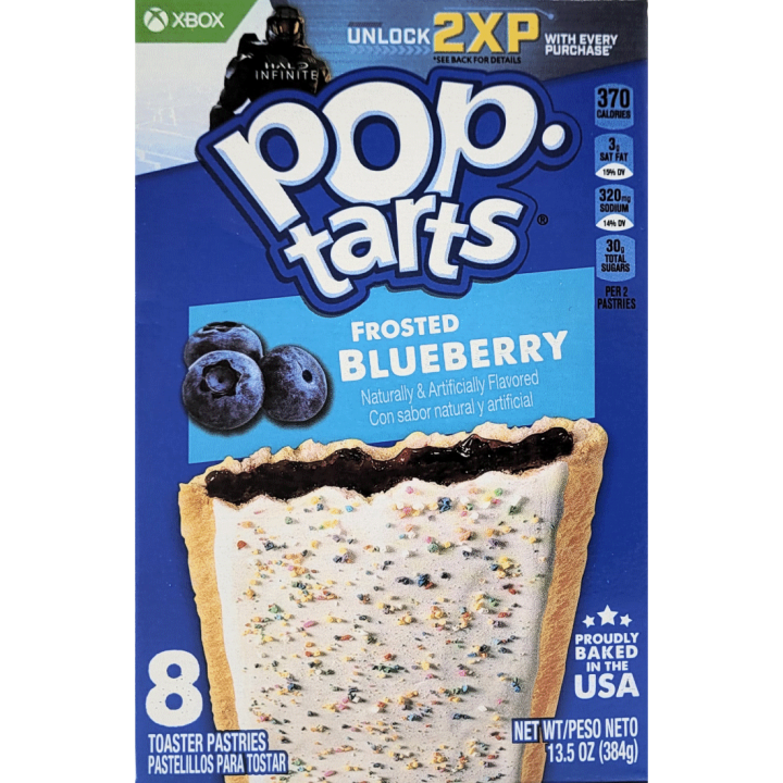 Pop Tarts Blueberry 8-pack