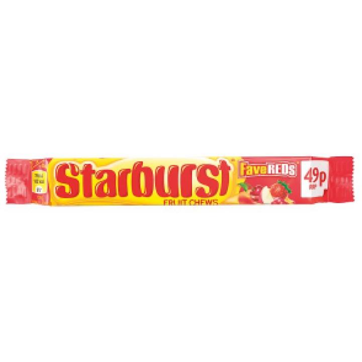 Starburst Fave Reds 45g