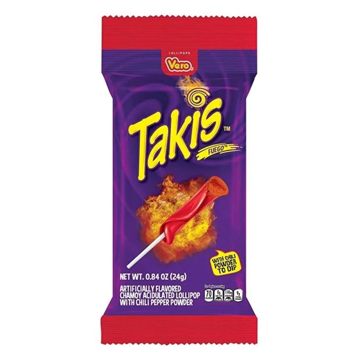 Vero Takis Paleta Fuego, 24g