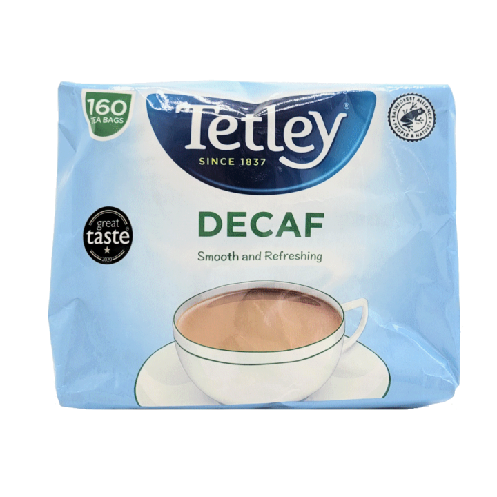 Tetley decaf 160 bags