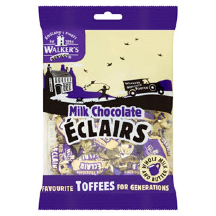 Walkers Chocolate Eclairs, 130g