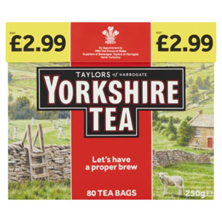 Yorkshire tea, 80 bags