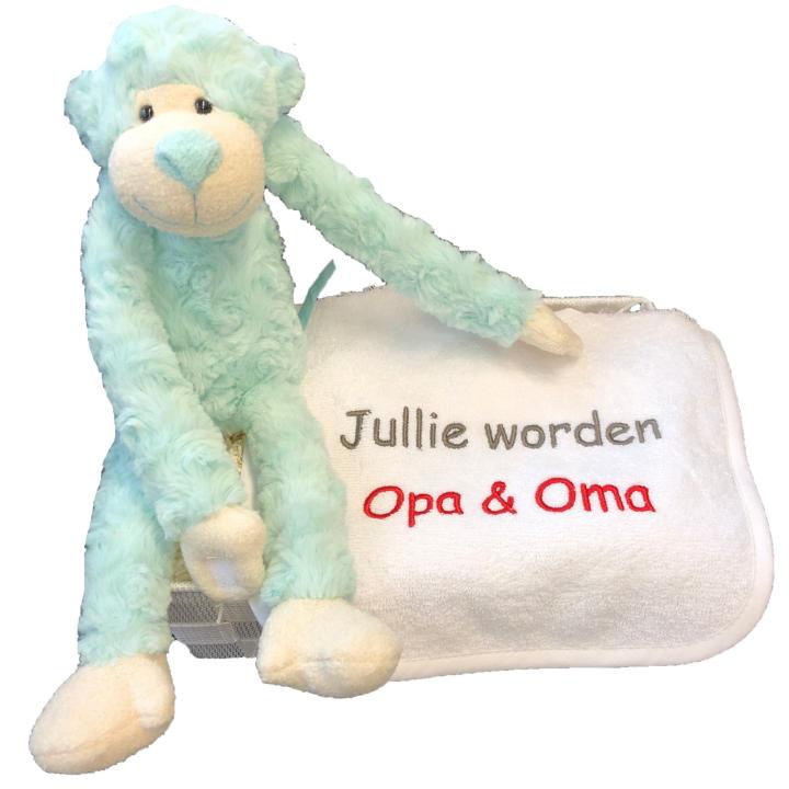 Cadeaumandje 'Jullie worden opa en oma'