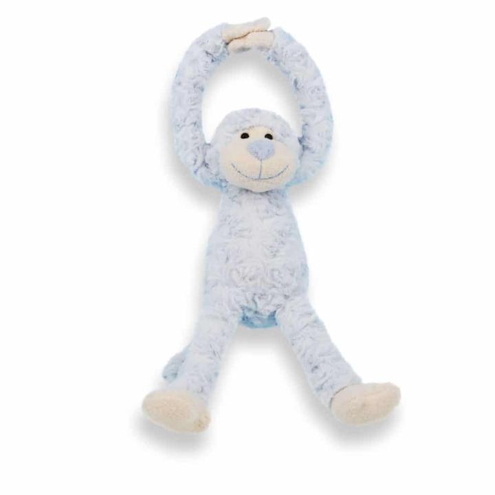 Knuffel aap - Blauw