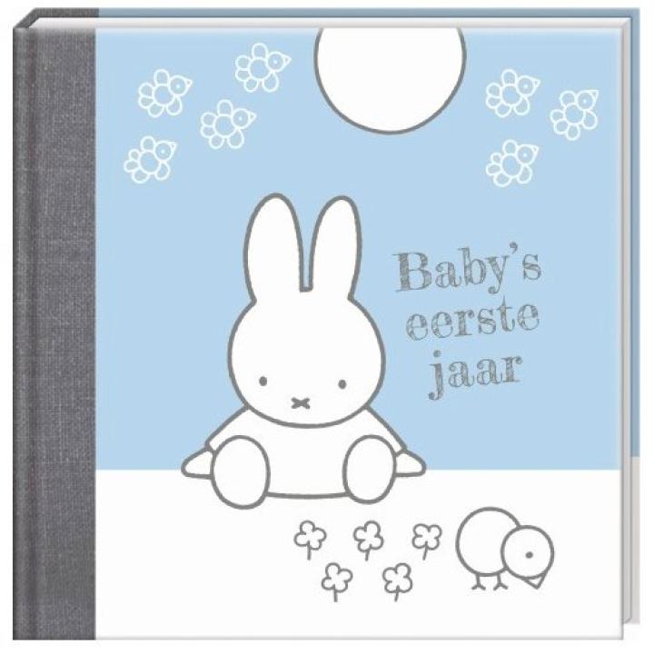Boek Baby's eerste jaar blauw | Nijntje
