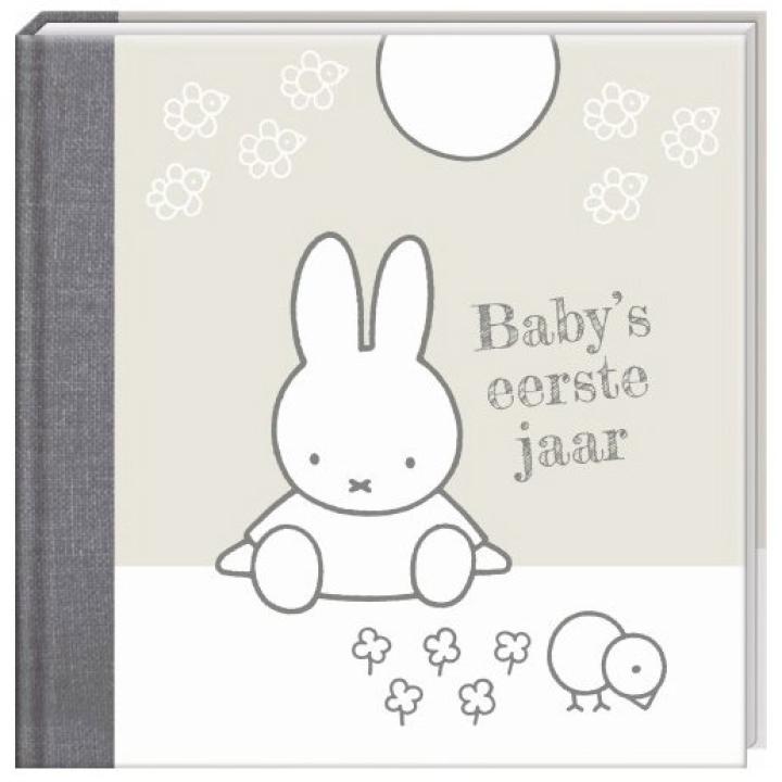 Boek Baby's eerste jaar grijs | Nijntje