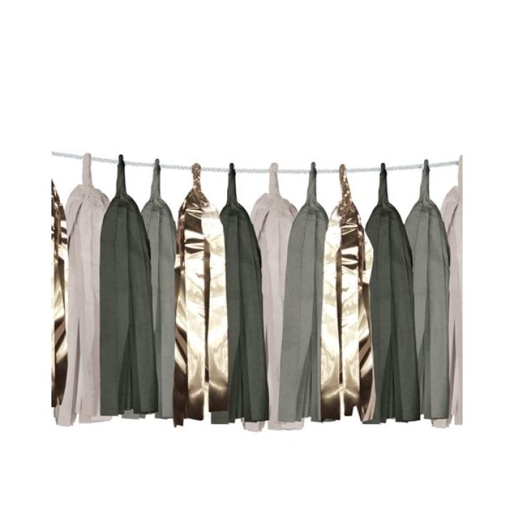 Tassel Garland olive gold | Delight Department