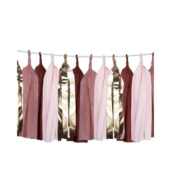 Tassel Garland dusty pink | Delight Department