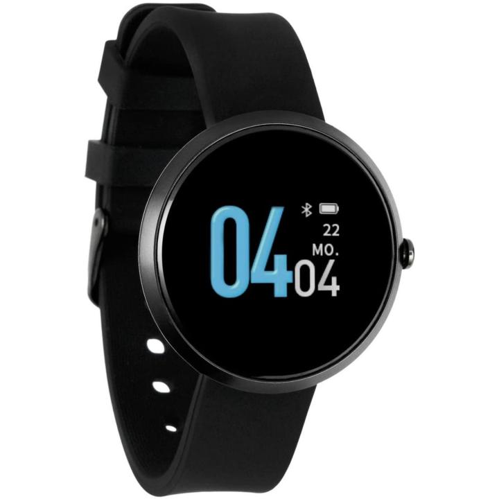 Ontdek de elegantie van onze dames smartwatch met fitnesstracker - COLOR FIT Urban Zwart