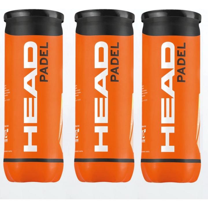 HEAD padelballen - 3 pack - 9 padel ballen - 3 ballen