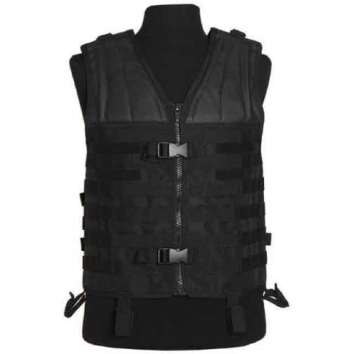 Domineer het terrein met ons zwarte MOLLE tactical vest