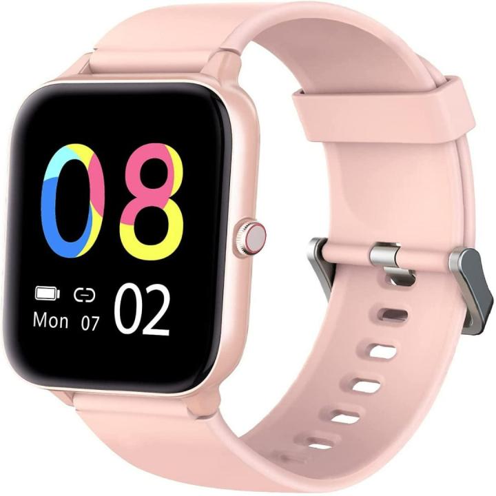 Ervaar de ultieme HD smart watch - Jouw persoonlijke stijlvolle assistent - Parel Roze