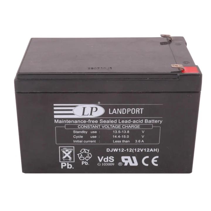 Accu Landport DJW12-12 SLA (12V/12A)
