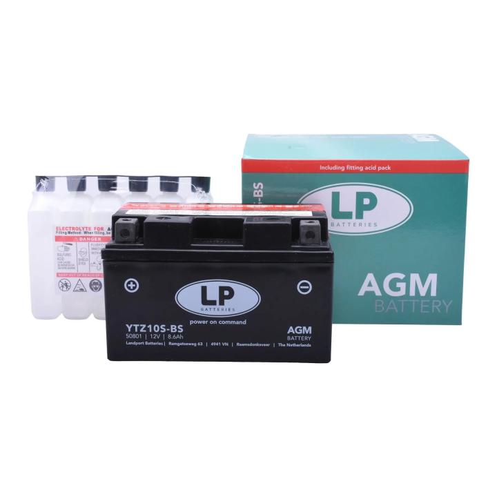 Accu Landport YTZ10S-BS AGM (12V/8,5A)