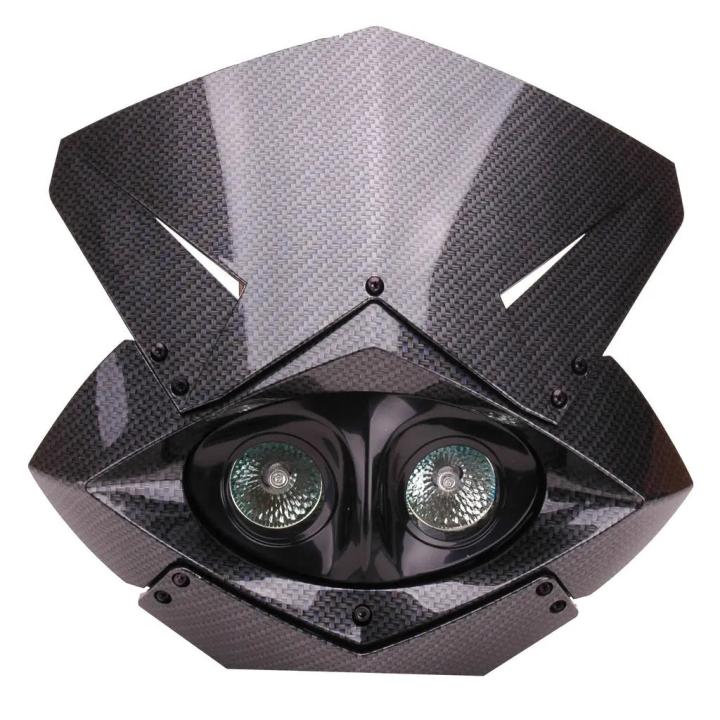 KOPLAMPKAP SM LUXE CARBON 3M