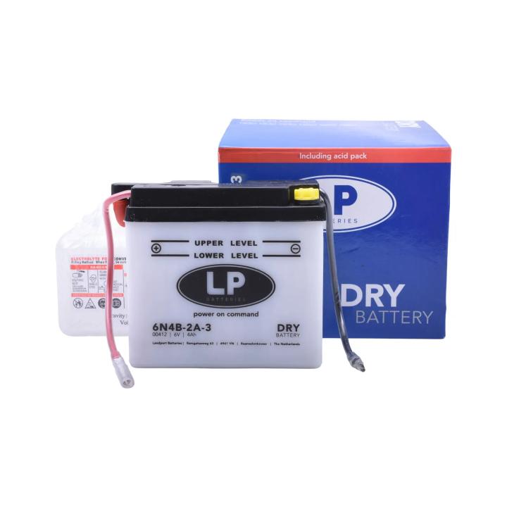 Accu Landport 6N4B-2A-3 DRY (6V/4A)