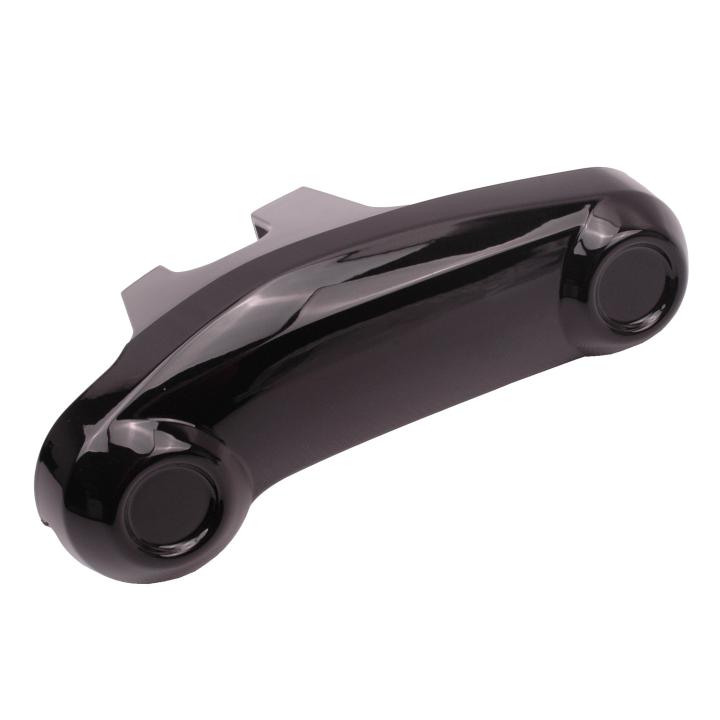 Beschermkap Swingarm Glans Zwart | Vespa Primavera / Sprint (-'17)