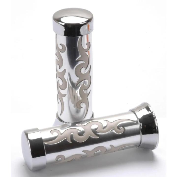 HANDVATEN IMI TRIBAL CHROOM - WIT