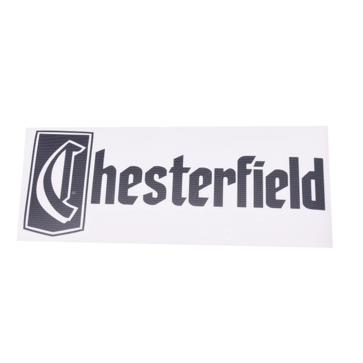 98.072239 STICKER CHESTERFIELD 15CM ZWART