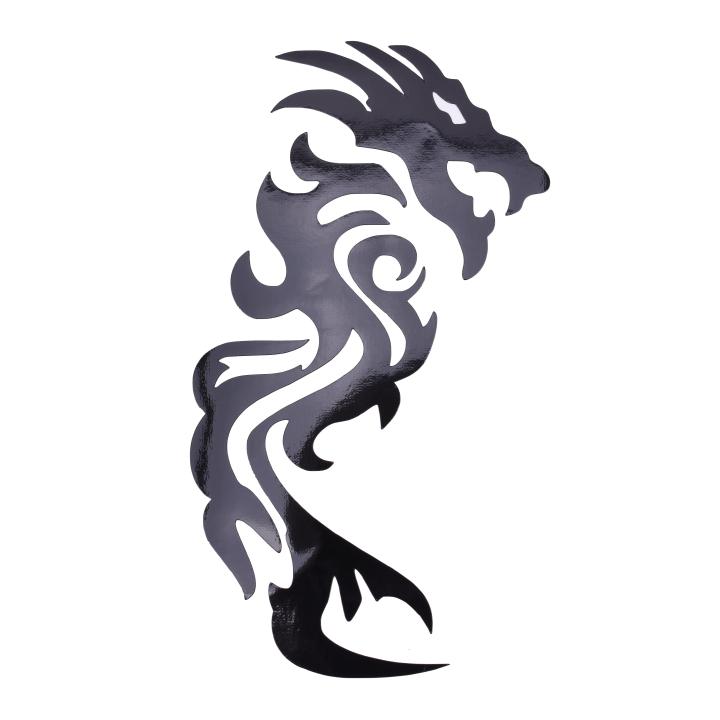 98.086011 STICKER DRAGON PLOTTER ZWART