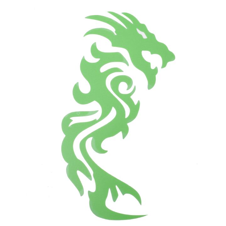 98.086011 STICKER DRAGON PLOTTER GROEN