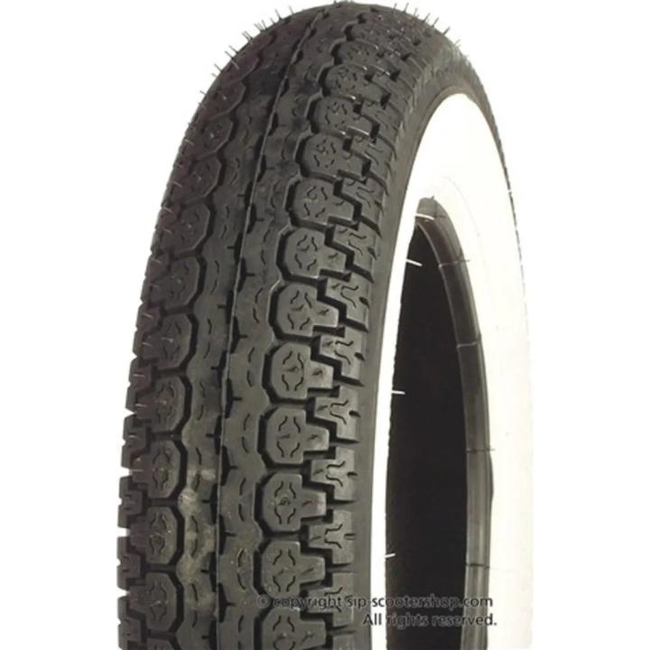 Buitenband 10-3.50 Mitas B14 White wall