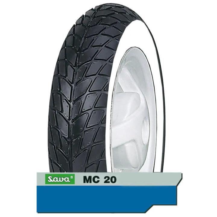 Buitenband 110/70-11 Mitas MC20 White wall